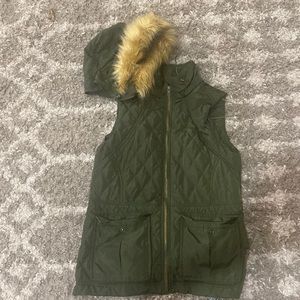 Olive Green Vest